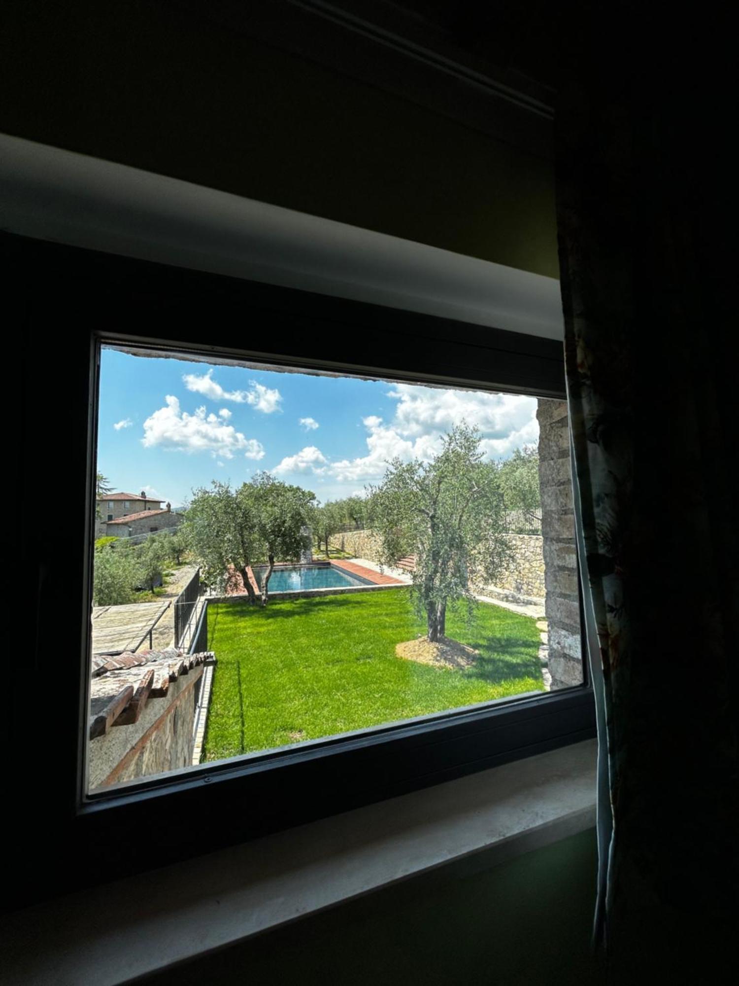 Borgo A Monti Di Sotto Villa Gaiole in Chianti Bagian luar foto